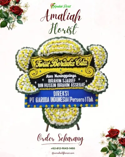 Papan Bunga Duka di Gerendong